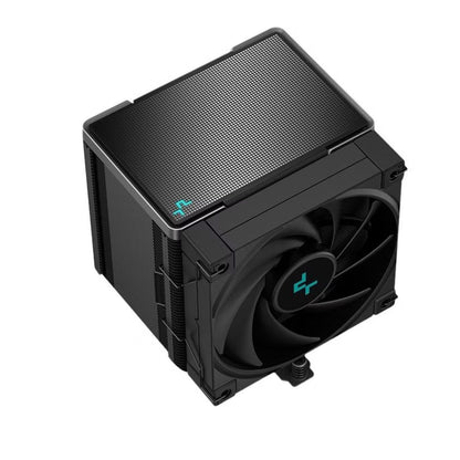 DeepCool AK500 Zero Dark High-Performance CPU Cooler, 5 Copper Heat Pipes, Single-Tower Heatsink, 120mm FDB PWM Fan, 240W LGA1851/1700/AM5/AM4