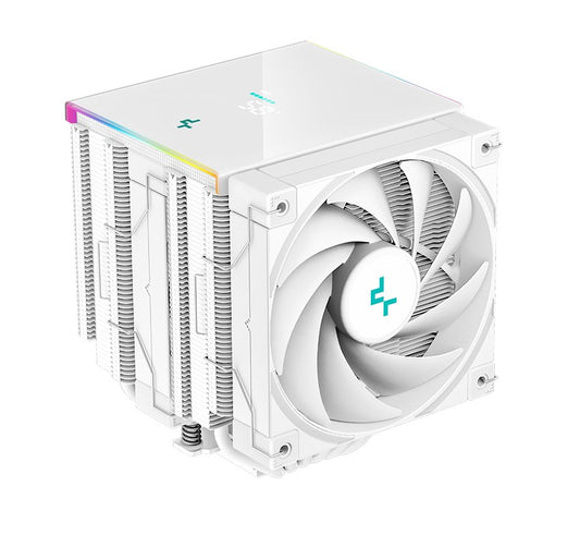 DeepCool AK620 Digital White High Performance Dual Tower CPU Cooler, 6 Copper Heat Pipes, 2x 120...