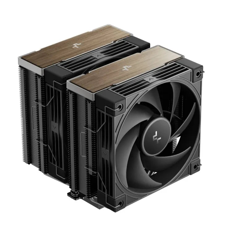 DeepCool AK620 G2 Wood Grain Top Cover CPU Cooler, 4-pin PWM, Hydro Bearing Intel LGA1851/1700/12...