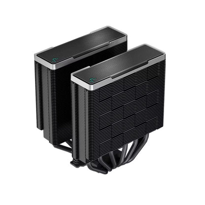 DeepCool AK620 Zero Dark High Performance CPU Cooler Dual-Tower Design, 2x120mm FDB Fans, 6 Copper Heat Pipes, LGA2066/1851-1155/AM4/AM5