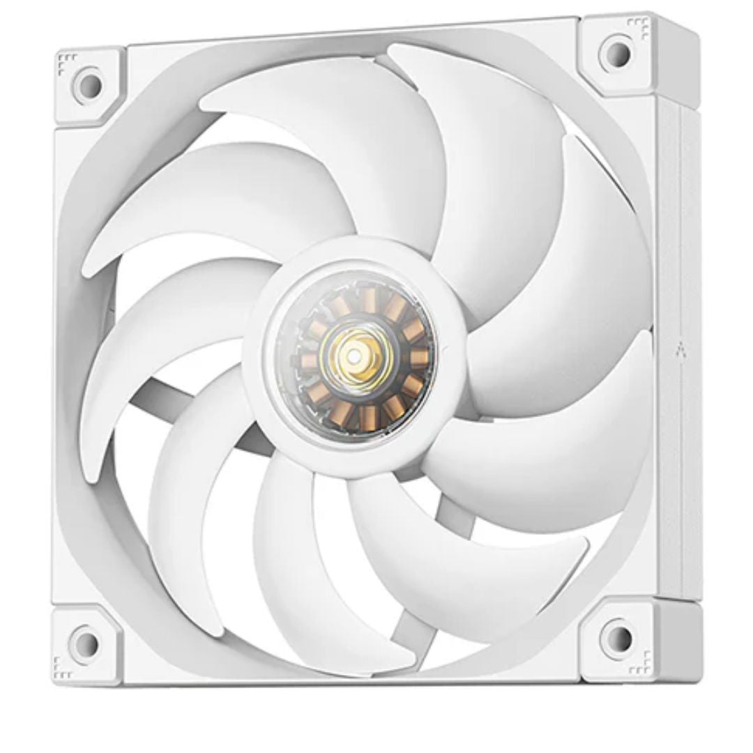 DeepCool FD12(3IN1) WH 120mm Case Fans, 4-pin PWM, 400~2050 RPM, Hydro Bearing
