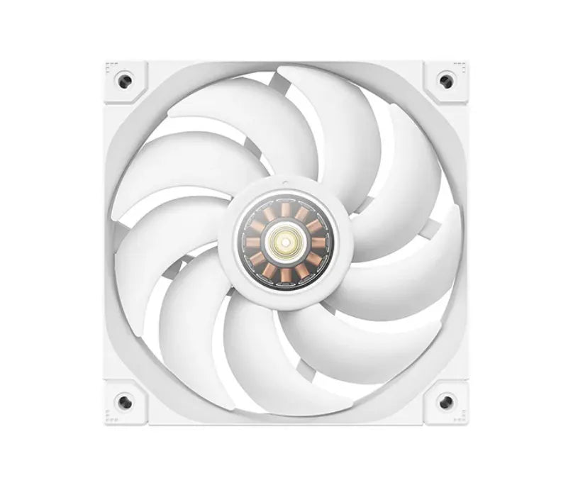 DeepCool FL12 White 120mm Unique ARGB Fans, Low Noise, 4-pin PWM, Fluid Dynamic Bearing, Addressa...