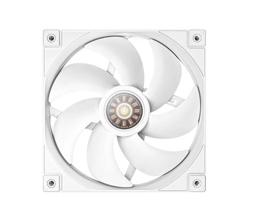 DeepCool FT14 White High-Performance Cooling 140mm Fans, Low Operation Noise, 4-Pin PWM, 500-1650...