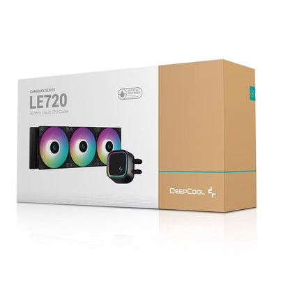 DeepCool LE720 360mm ARGB All-in-One Liquid Cooler 250W Heat Dissipation,Hydro Bearing, Intel LGA1700/1200/1151/1150/1155/ AMDAM5/AM4