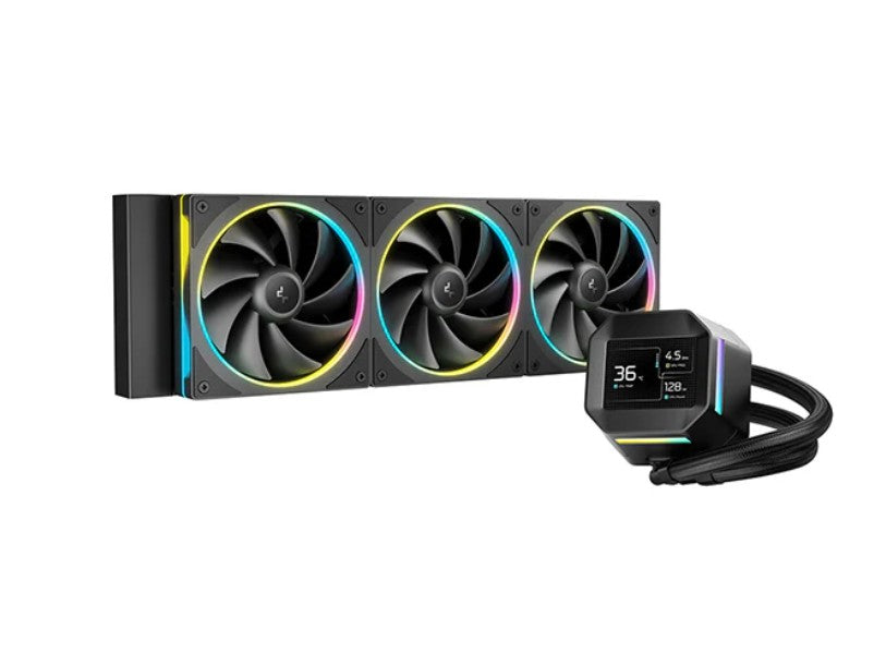 DeepCool LM360 ARGB Liquid Cooler Mini LCD Screen, 2.4' IPS, 320×240 Resolution , Intel LGA1851/1...