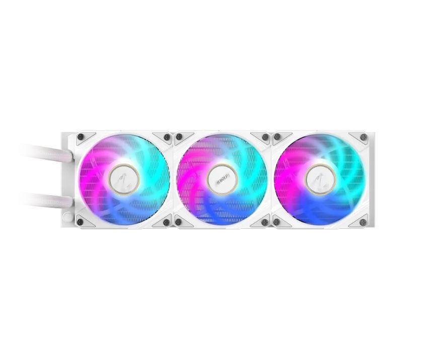 Gigabyte AORUS WATERFORCE X II 360 ICE LCD display AIO liquid cooler, Intel 2066, 2011,1366,115x,1700, AMD TR4, AM5, AM4, sTRX4