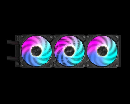 Gigabyte AORUS WATERFORCE X II 360 LCD display AIO liquid cooler, Intel 2066, 2011,1366,115x,1700... - Image 3