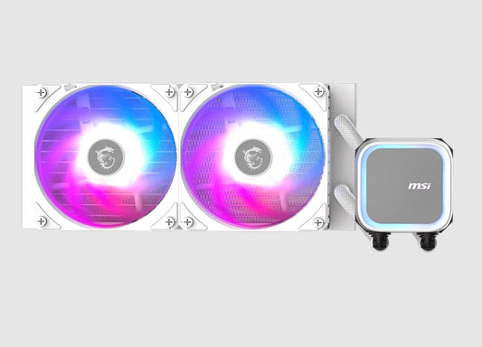 MSI MAG CORELIQUID A13 240 WHITE, 2.4', IPS, USB 2.0 pin header, SATA, 2 fans, Two Ball Bearing,...