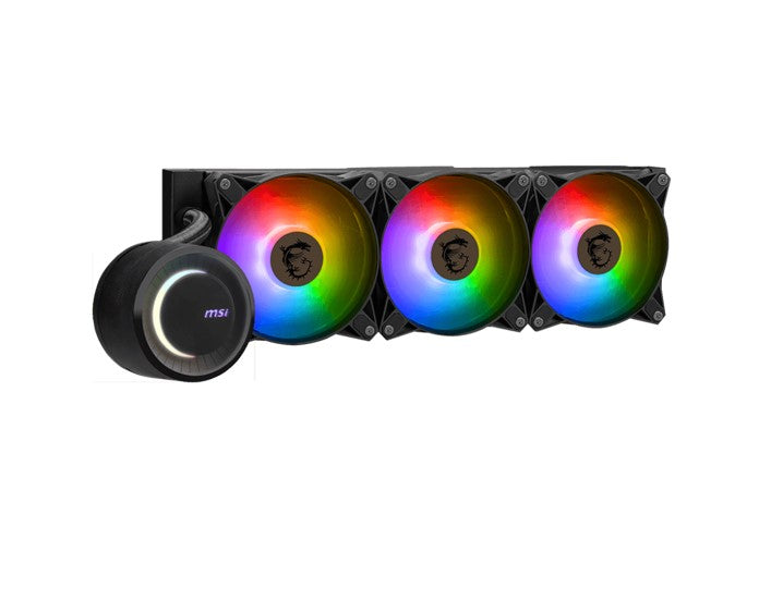 MSI MAG CORELIQUID E360 BlackLiquid CPU Cooler, LGA 1150/1151/1155/1156/1200/1700/LGA 2011/2011-3... - Image 2