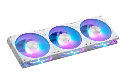 MSI MPG EZ120 ARGB WHITE-3W  Fan, 3 x MPG EZ120 ARGB fans, 7-pin JAF / 4-pin PWM  3-pin ARGB, 0~1... - Image 2