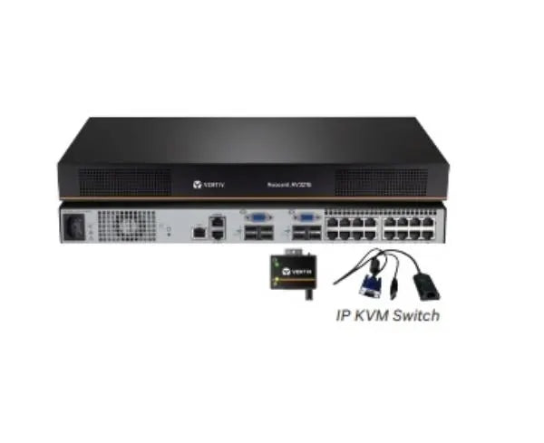 Vertiv 18.5" LCD Tray 8-Port IP-KVM - Power ITMS - Image 2