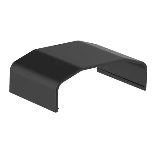 Brateck Plastic Cable Cover Joint  Material:ABS Dimensions 64x21.5x40mm - Black (LS) - Desk Cable...