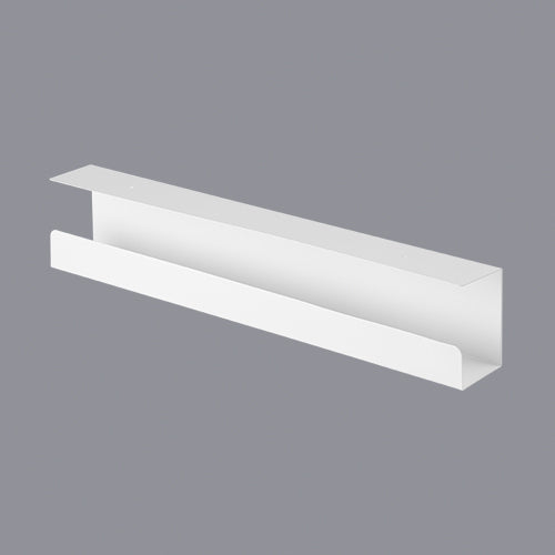 Brateck Under-Desk Cable Tray Organizer  Dimensions:600x114x76mm - White (LS) - Desk Cable Manage...