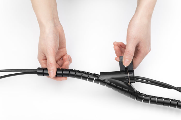 Brateck 15mm/0.59' Diameter Coiled Tube Cable Sleeve Material Polyethylene(PE) Dimensions 1000x15... - Image 2