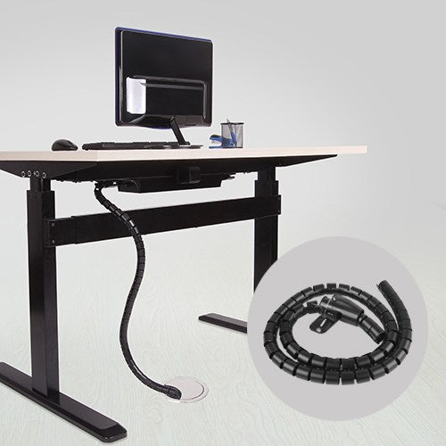 Brateck 15mm/0.59' Diameter Coiled Tube Cable Sleeve Material Polyethylene(PE) Dimensions 1000x15... - Image 4