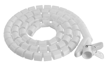 Brateck 20mm/0.79' Diameter Coiled Tube Cable Sleeve  Material Polyethylene(PE) Dimensions 1000x2... - Image 2