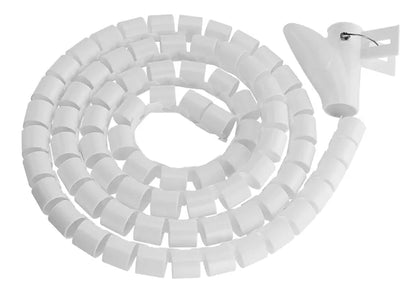Brateck 25mm/1' Diameter Coiled Tube Cable Sleeve Material Polyethylene(PE) Dimensions 1000x25mm... - Image 2