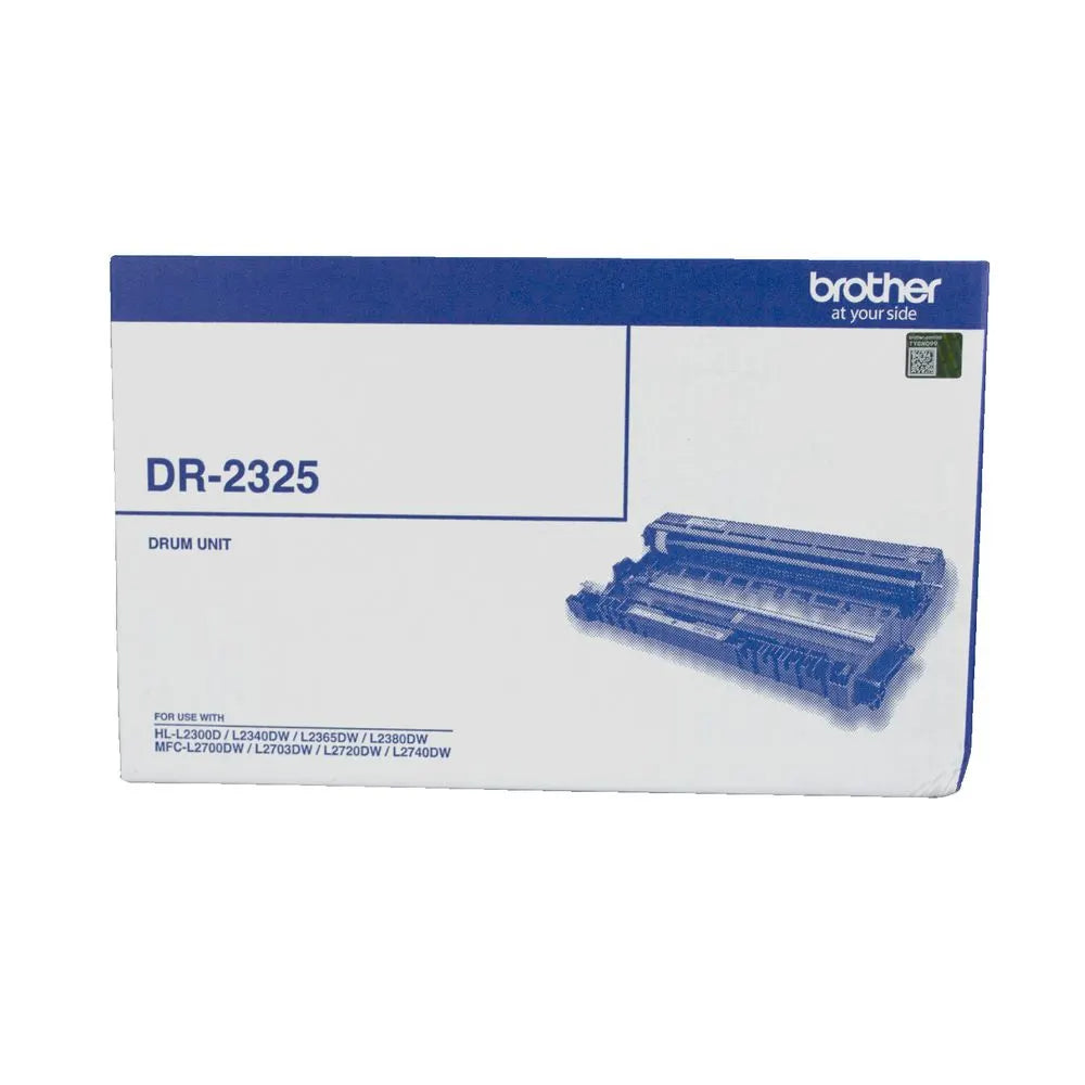 Brother DR-2325 Mono Laser Drum Unit- HL-L2300D, L2305W, L2340DW, L2365DW, 2380DW, MFC-L2700DW, 2...