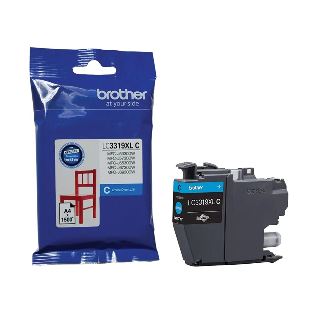 Brother LC-3319 XL Cyan to Suit - J5330DW/J5730DW/J6530DW/J6730DW/J6930DW - Printer Consumable - Image 2