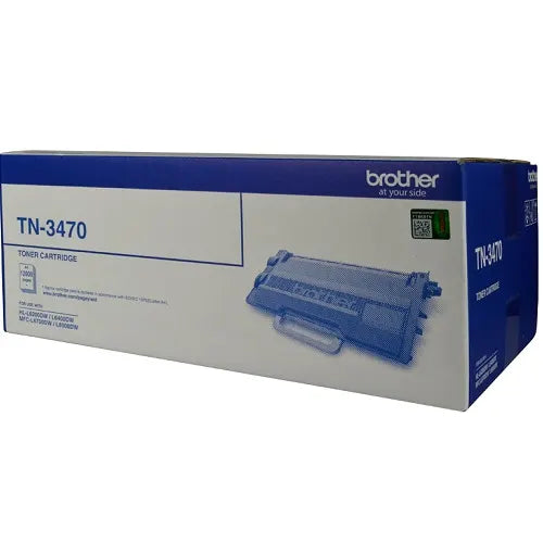 Brother TN-3470 Mono Laser Toner - High Yield upto 12000 Pages- L6200DW, L6400DW, L6700DW, L6900D...
