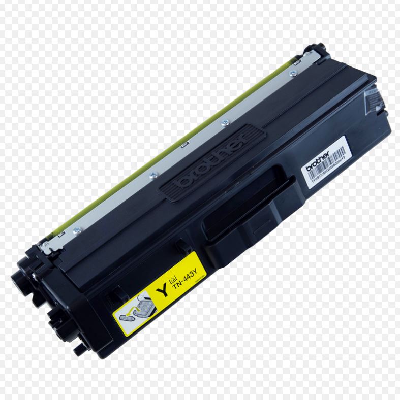 Brother TN-443Y Colour Laser Toner- High Yield Yellow- to suit HL-L8260CDN/8360CDW MFC-L8690CDW/L...