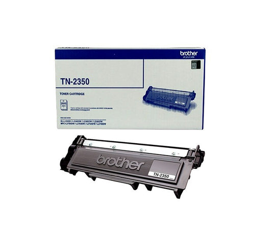 Brother TN-2350 Mono Laser Toner- High Yield Cartridge, HL-L2300D/L2305W/L2340DW/L2365DW/2380DW/M...