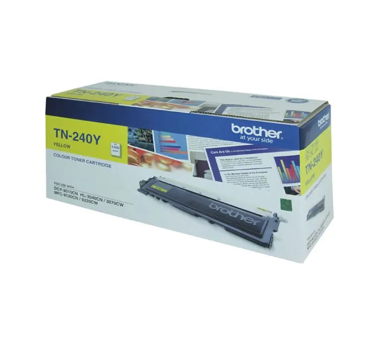 Brother TN-240Y Colour Laser Toner - Yellow,  HL-3040CN/3045CN/3070CW/3075CW, DCP-9010CN, MFC-912... - Image 2