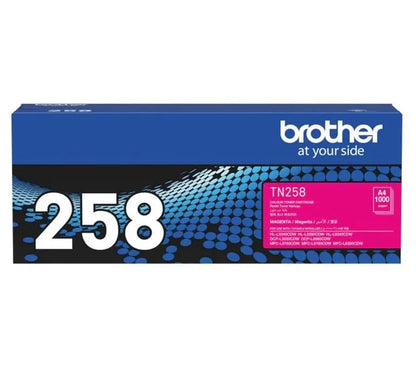 Brother TN-258M **NEW** MAGENTA TONER CARTRIDGE TO SUIT MFC-L8390CDW/MFC-L3760CDW/MFC-L3755CDW/DC... - Image 2