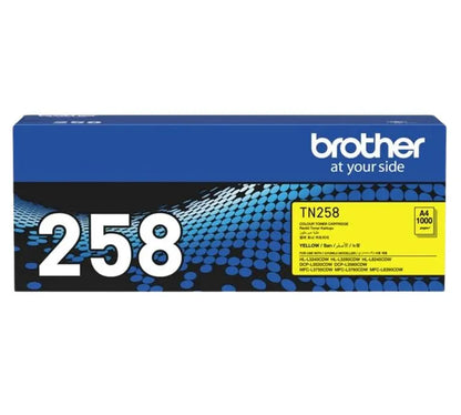 Brother TN-258Y **NEW** YELLOW TONER CARTRIDGE TO SUIT MFC-L8390CDW/MFC-L3760CDW/MFC-L3755CDW/DCP... - Image 2