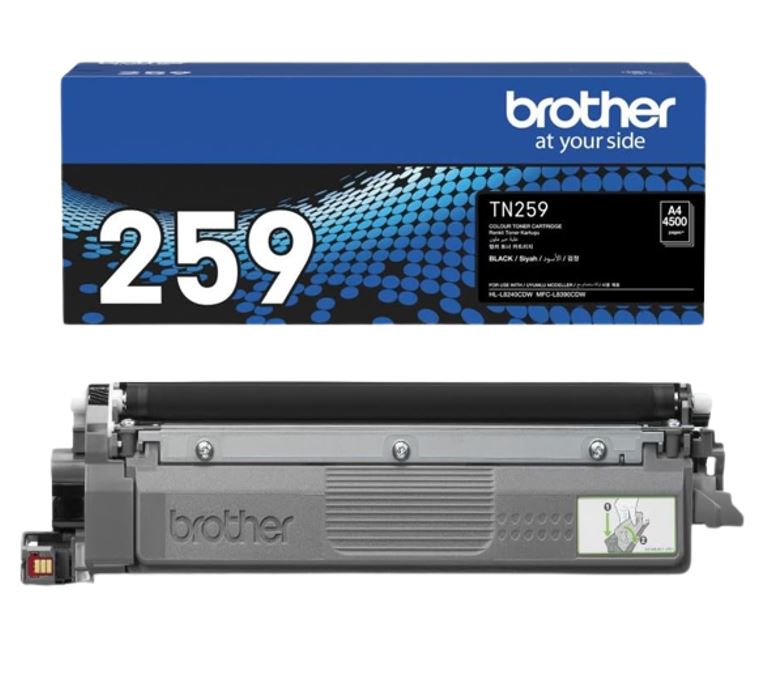 Brother TN-259BK **NEW** BLACK SUPER HIGH YIELD CARTRIDGE TO SUIT MFC-L8390CDW/HL-L8240CDW  -Up t... - Image 3