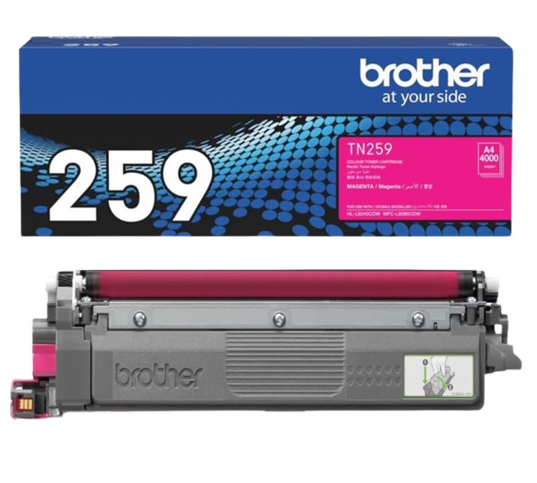Brother TN-259M **NEW** MAGENTA SUPER HIGH YIELD CARTRIDGE TO SUIT MFC-L8390CDW/HL-L8240CDW -Up t... - Image 3