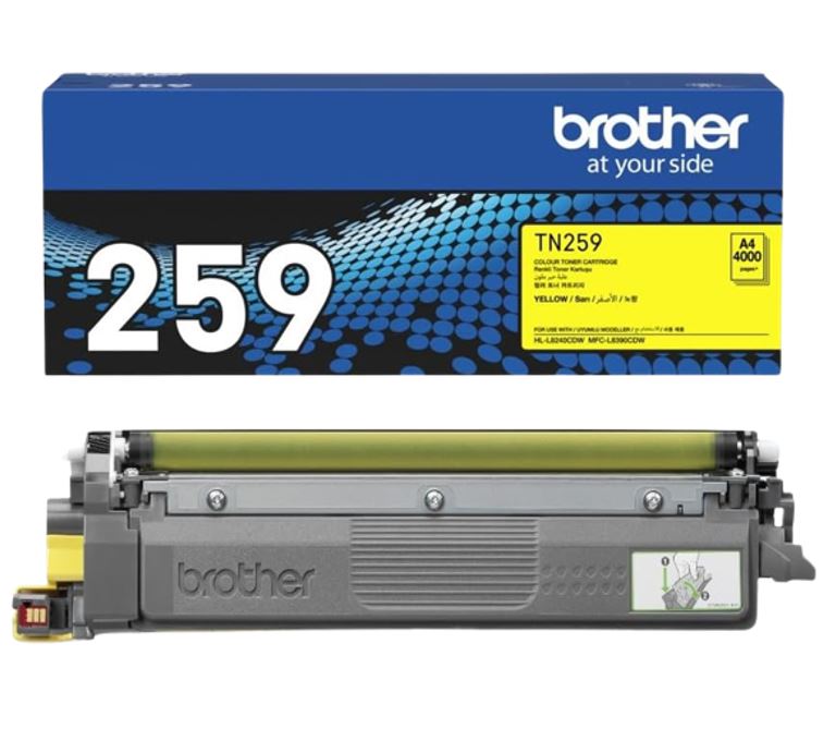 Brother TN-259Y **NEW** YELLOW SUPER HIGH YIELD CARTRIDGE TO SUIT MFC-L8390CDW/HL-L8240CDW -Up to... - Image 3