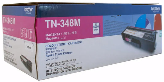 Brother TN-348M Colour Laser Toner - Super High Yield Megenta - HL-4150CDN/4570CDW, DCP-9055CDN,...