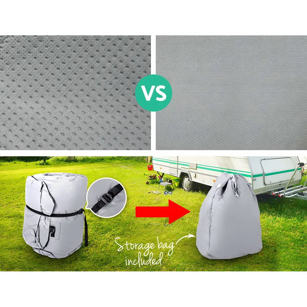 Weisshorn 16-18ft Caravan Cover Campervan 4 Layer UV Water Resistant - Image 4