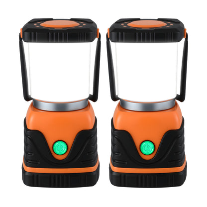 Weisshorn 2-Pack LED Camping Lanterns, 1000LM Super Bright Waterproof Portable Emergency Tent Lights - Image 3