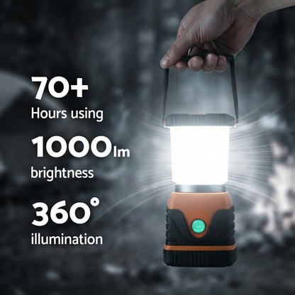 Weisshorn 2-Pack LED Camping Lanterns, 1000LM Super Bright Waterproof Portable Emergency Tent Lights - Image 6