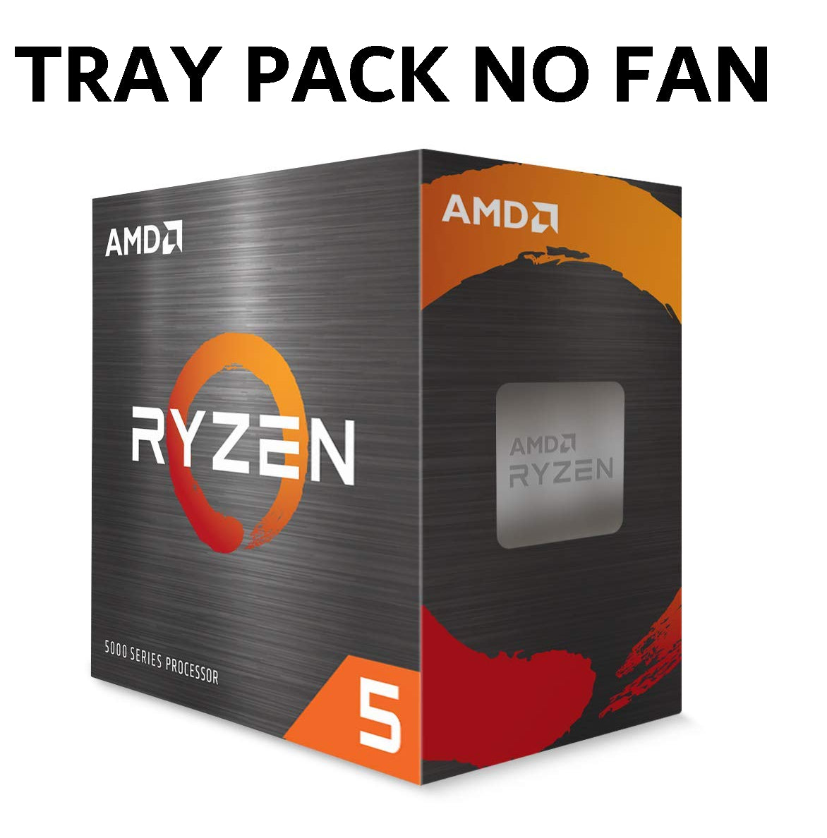 (Clamshell Or Installed On MBs) AMD Ryzen 5 1600 'TRAY', YD1600BBM6IAE 6 Core/12 Threads AM4 CPU,...