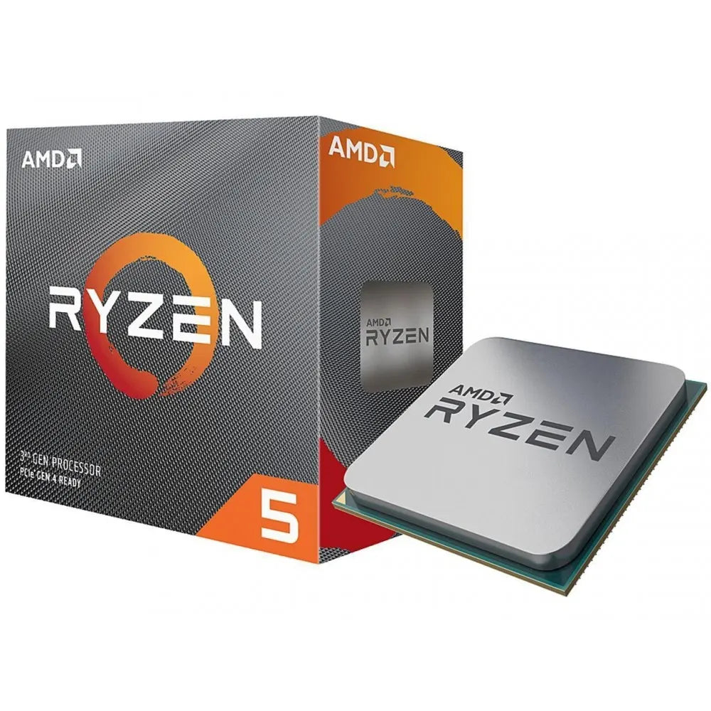 AMD Ryzen 5 5600, 6-Core/12 Threads UNLOCKED, Max Freq 4.4GHz, 35MB Cache Socket AM4 65W , With W... - Image 2