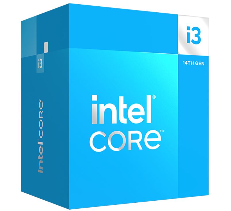 Intel i3 14100 CPU 3.5GHz (4.7GHz Turbo) 14th Gen LGA1700 4-Cores 8-Threads 17MB 60W UHD Graphics...