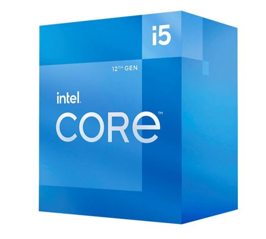 Intel i5 12400 CPU 2.5GHz (4.4GHz Turbo) 12th Gen LGA1700 6-Cores 12-Threads 18MB 65W UHD Graphic...
