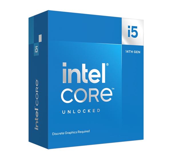 Intel i5 14600KF CPU 4.0GHz (5.3GHz Turbo) 14th Gen LGA1700 14-Cores 20-Threads 24MB 125W Graphic...