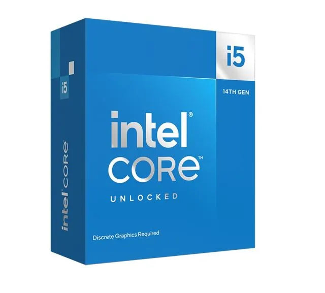 Intel i5 14600KF CPU 4.0GHz (5.3GHz Turbo) 14th Gen LGA1700 14-Cores 20-Threads 24MB 125W Graphic...