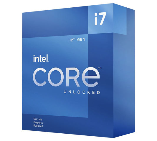 Intel i7 12700KF CPU 3.6GHz (5.0GHz Turbo) 12th Gen LGA1700 12-Cores 20-Threads 25MB 125W Graphic...