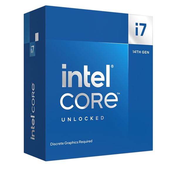 Intel i7 14700KF CPU 4.3GHz (5.6GHz Turbo) 14th Gen LGA1700 20-Cores 28-Threads 33MB 125W Graphic...