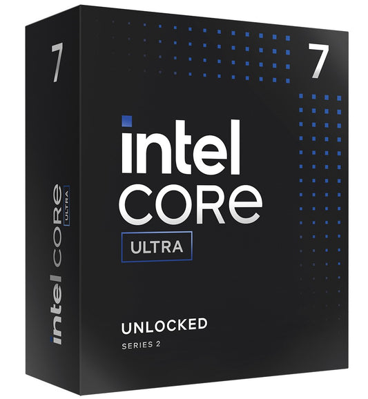Intel Core Ultra 7 Processor 265K LGA1851 (30M Cache, Up to 5.50 GHz)(15th Gen), Integrated Graph...