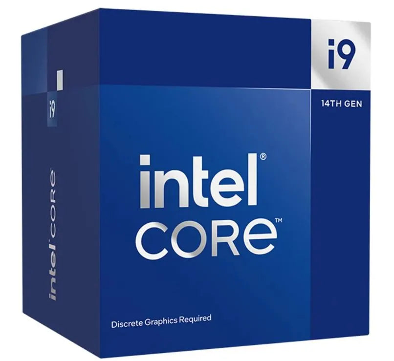 Intel i9 14900F CPU 4.3GHz (5.8GHz Turbo) 14th Gen LGA1700 24-Cores 32-Threads 68MB 65W Graphics...