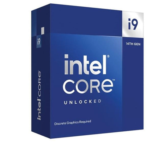 Intel i9 14900KF CPU 4.4GHz (6.0GHz Turbo) 14th Gen LGA1700 24-Cores 32-Threads 36MB 125W Graphic...