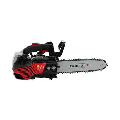 Giantz 25CC Petrol Chainsaw 10'' Bar Chain Saw Lightweight for Pruning Cutting - Image 3