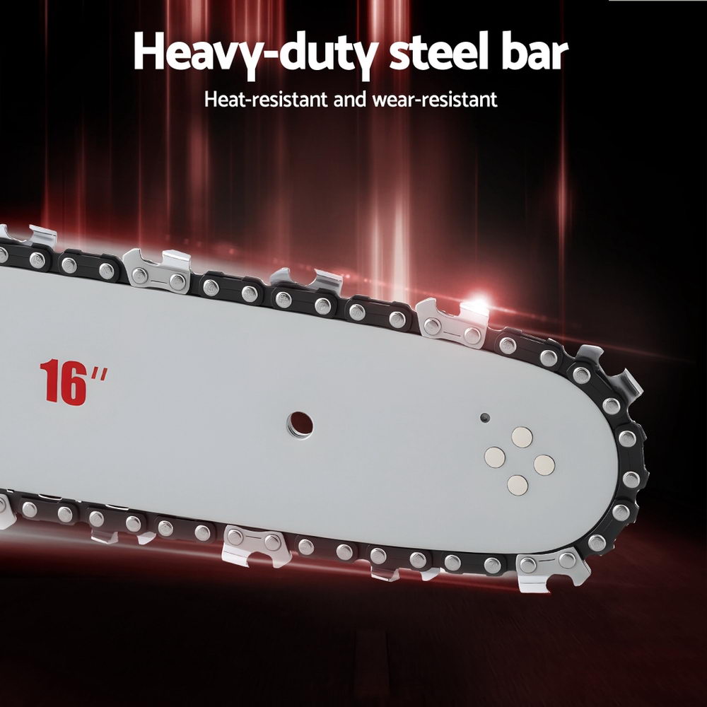 Giantz 42CC Petrol Chainsaw 16'' Bar Chain Saw Lightweight for Pruning Cutting - Image 6
