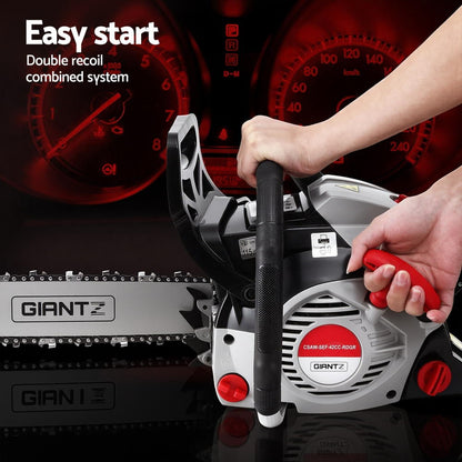Giantz 42CC Petrol Chainsaw 16'' Bar Chain Saw Lightweight for Pruning Cutting - Image 8